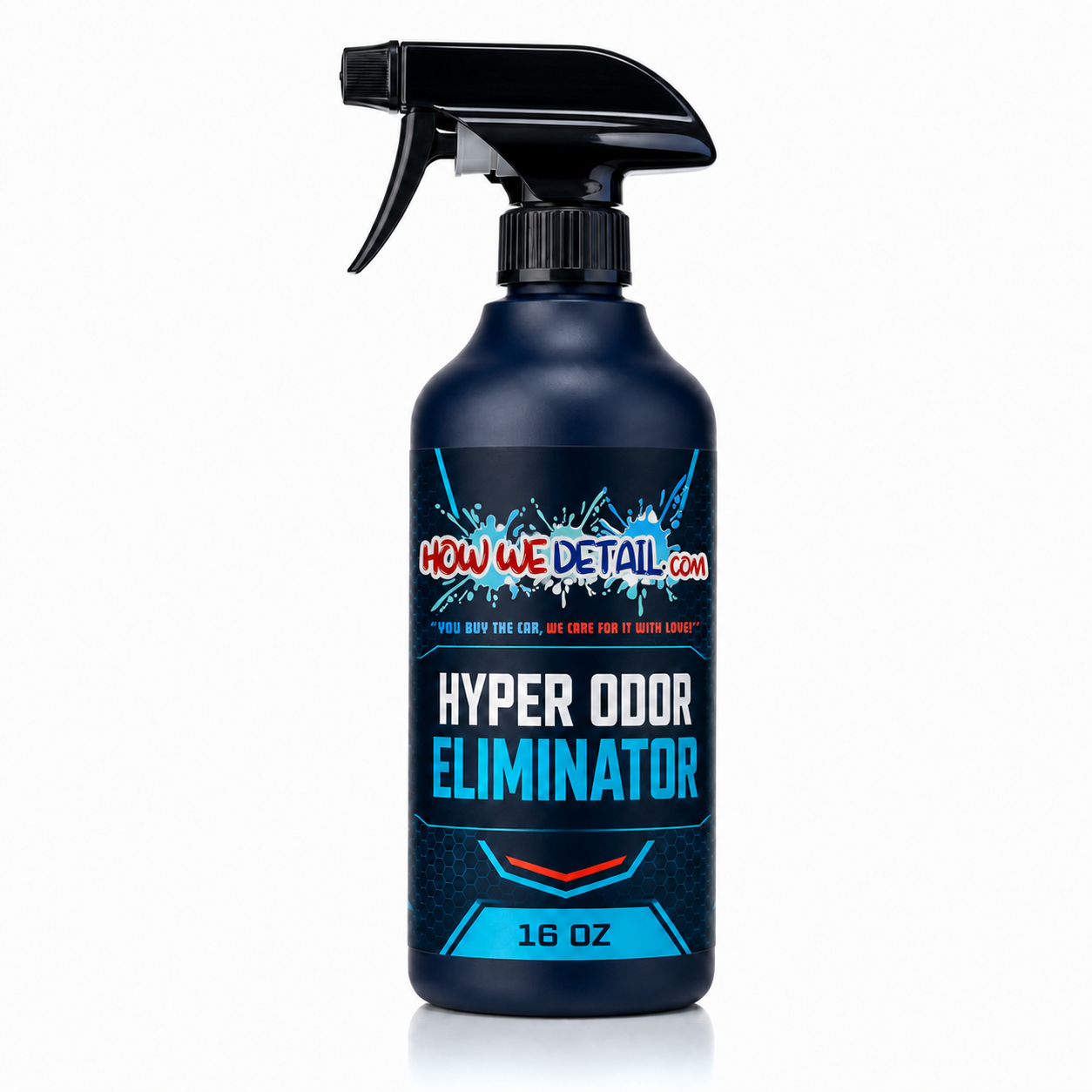 How We Detail Hyper Odor Eliminator spray bottle